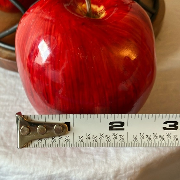 Unbranded: Black Metal Wire Spinning Apple Basket-Fall Decor - Picture 16 of 16